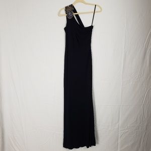 David Meister Midnight Blue Gown